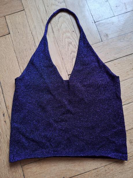 Top tílko zavazování za krk vel. xs, sisley,xs