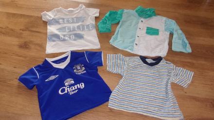 Trička a košile pro kluka vel. 80/86, 80