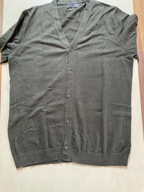 Tmavý khaki svetr, vel l/xl (nebo l pánský), marks, marks & spencer,l