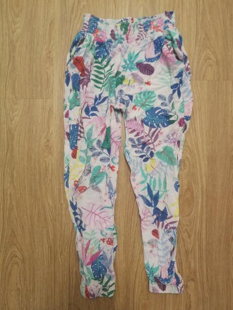 Lehké dívčí kalhoty, vel. 128, h&m,128