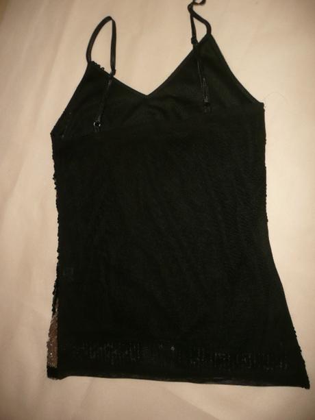 Tílko tričko flitry vel m, m