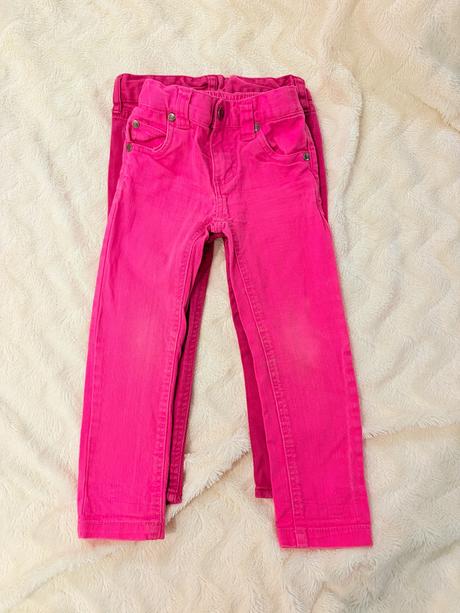 92 ruzove kalhoty infinity a h&m, h&m,92