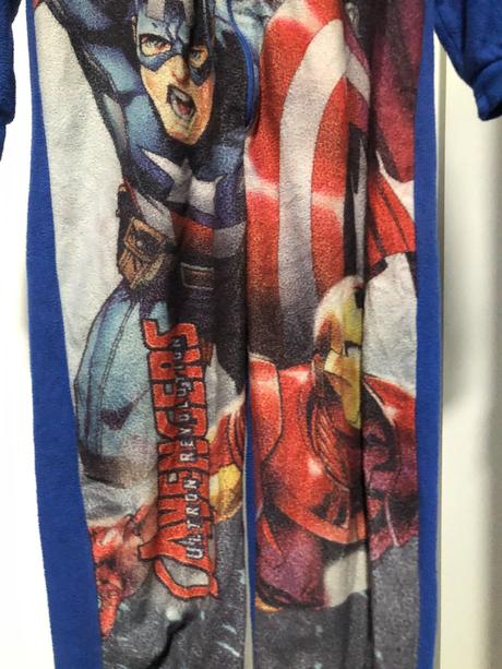 Flísový overal avengers, 128