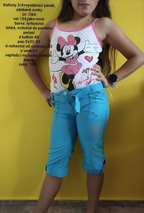 Kalhoty 3/4, c&a,134