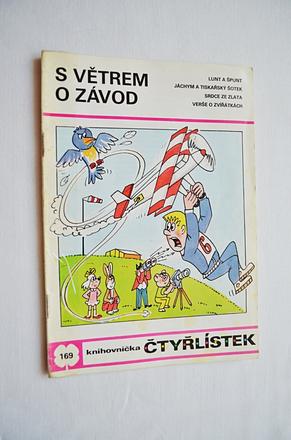 Dětský časopis čtyřlístek 169/ s větrem o závod,