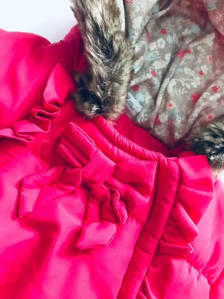 Kombinéza zimní malinově červená  - v. 6/9 mě, miniclub,74