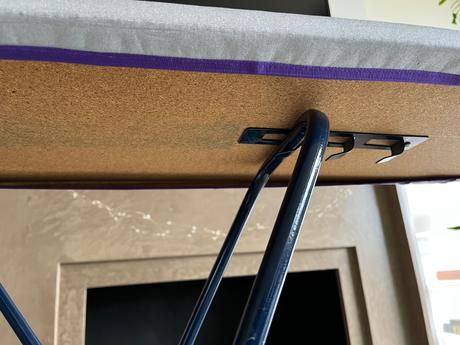 Žehlící prkno kov dřevo nastavitelná výška,