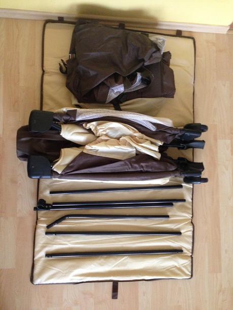 Skládací cestovní dětská postýlka, šířka (cm): 65,délka (cm): 120