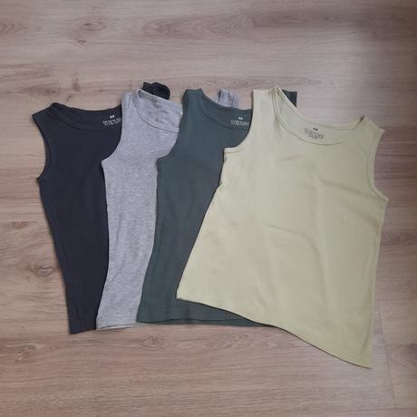 Dětské tílko (4 ks), zn. h&m, vel. 134/140, h&m,134