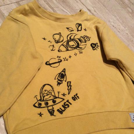 Mikina s raketou ,,vesmír" zn. nutmeg, nutmeg,86