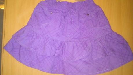 Plátěná sukýnka 128/146, lusa,140