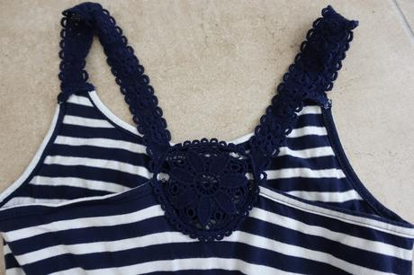 Cerno bile pruhovane stai yigga 134/140, yigga,134