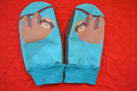 Rukavice palčáky softshellové na 3-4r., 110