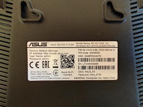 Router asus rt-ac1200 v2, asus