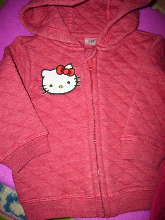 Bundička s hellou kitty, vel.6-9 měsíců, f&f,68