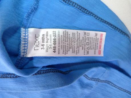 Bavlněné tričko s autem vel.68, next,68