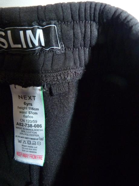 Next slim kalhoty s kapsami vel. 116, next,116
