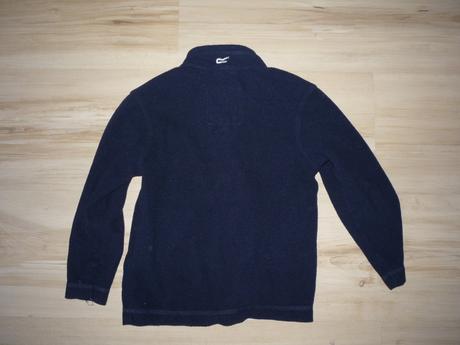 Lehká flísová mikina na zip, regatta,104