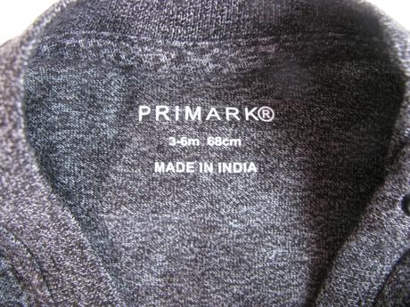 Bavlněné chlapecké tričko, primark,68