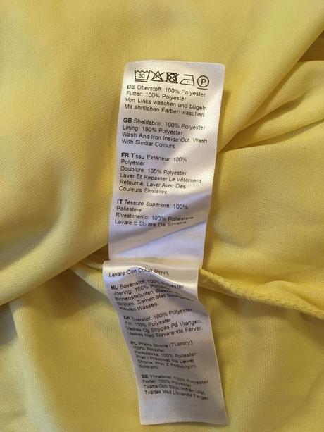 Nové žluté šaty s visačkou, vel. 38, 38