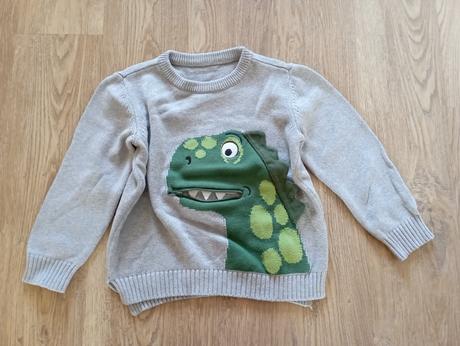 Svetr vel. 4-5let, nutmeg,104