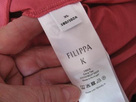 Luxusní dámské tričko , halenka filippa k., xl