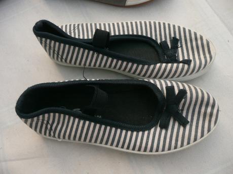 Tenisky plátěnky vel 28/29 18 cm námořník, f&f,28 / 29