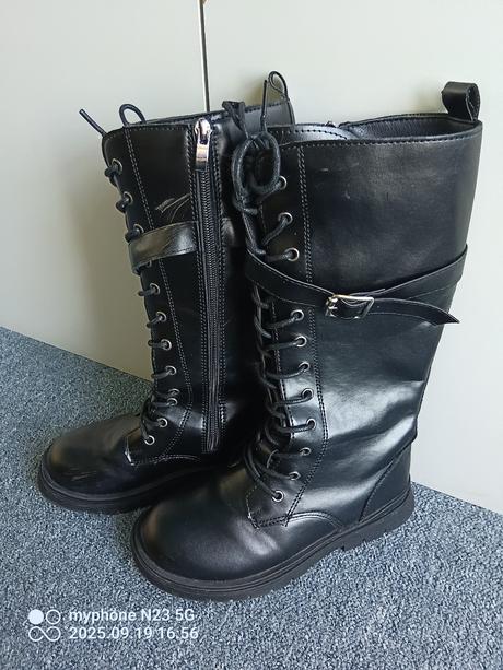 Kozačky dívčí vel."36", 36