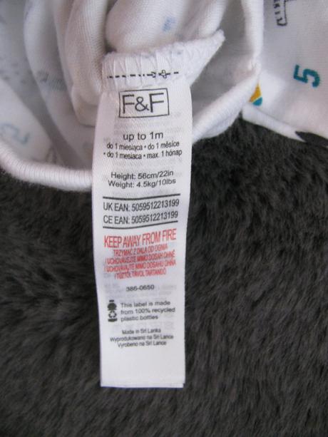 Novorozenecké body vel.50/56, f&f,56