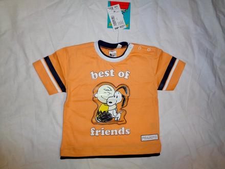 Tričko snoopy z biobavlny, snoopy,80