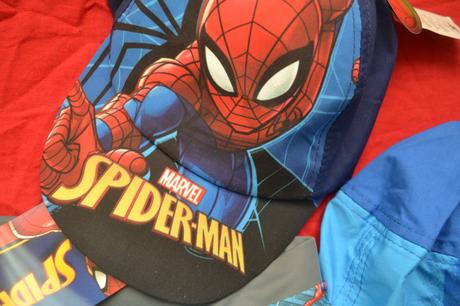 Letní set v.98,plavky,klobouk,kšiltovka, marvel,98