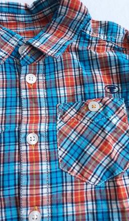 Kostkovaná košile 104/110, tom tailor,110