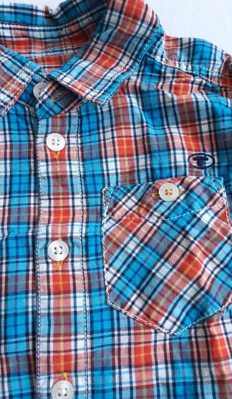 Kostkovaná košile 104/110, tom tailor,110