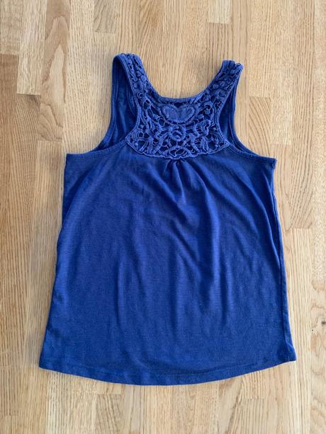 Tílko & tričko modré f&f vel. 134/140, f&f,134