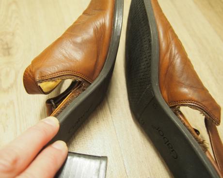 Dámské letní kožené sandály, sandálky gabor vel.39, gabor,39