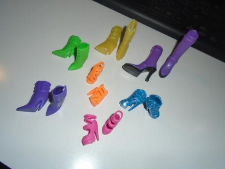 Boty panenka barbie sada,