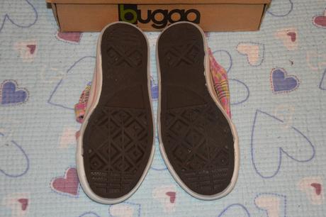 Letní tenisky, plátěné boty na tělocvik, zn. bugga, 34