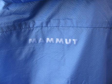 Modrá bunda, větrovka s kapucí mammut / unisex, mammut,m