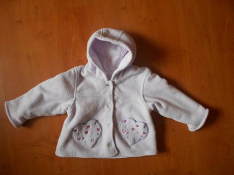 Kabátek fleesový vel. 9-12m, george,80
