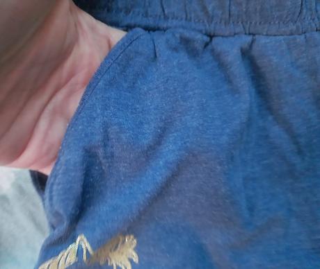 Kraťasy s jednorožcem, h&m,134