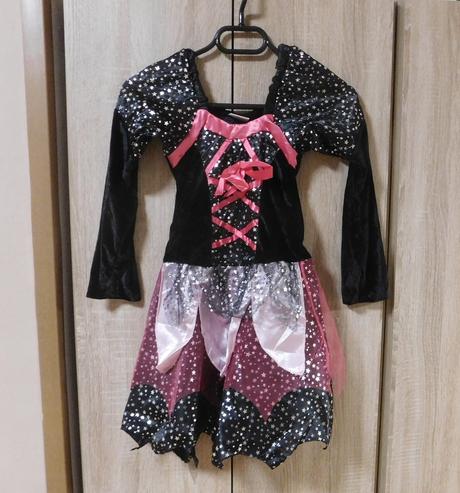 Karnevalový kostým-čarodějka vel.9/11 let,