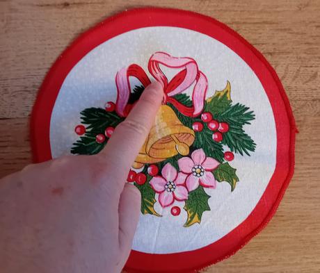 Vanoční ubrousky látkové, 