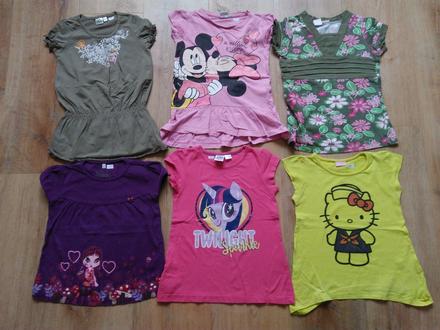 3 x tunika, vel 110/116, disney, caa, ..., disney,110