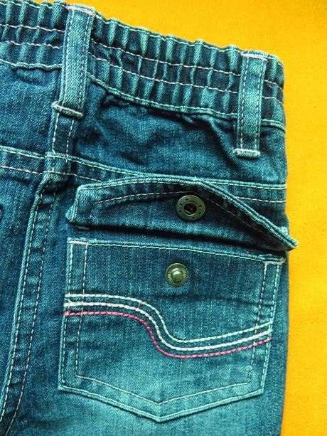 Rifle s ozdobnými kapsami, okay,104