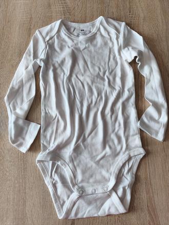 Dětské bavlněné bodýčko, h&m,104