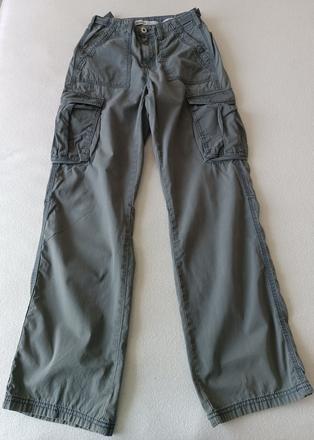 Plátené kalhoty - bershka - 34, bershka,34