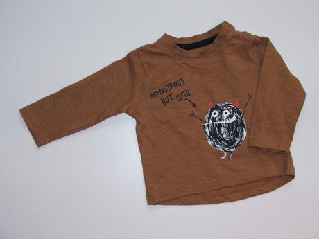 K415 chlapecké triko vel.74, nutmeg,74