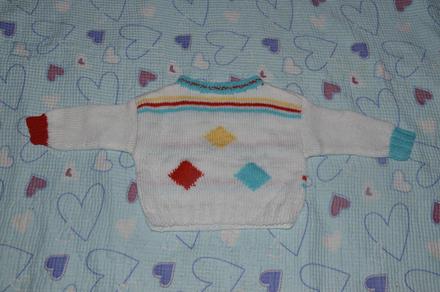 Pletený svetr svetřík, 74