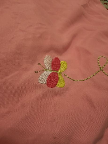 Růžová bunda s výšivkami, success,92