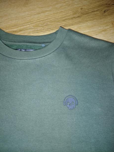 Chlapecká mikina next 164 khaki s lebkou, next,164